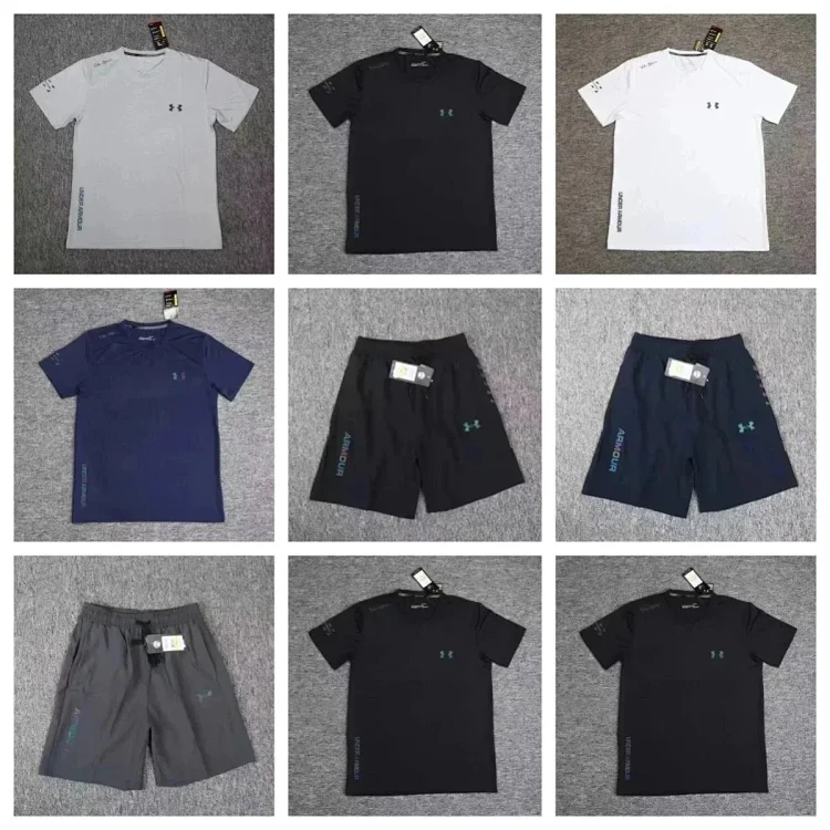 Under Armor short sleeves and shorts