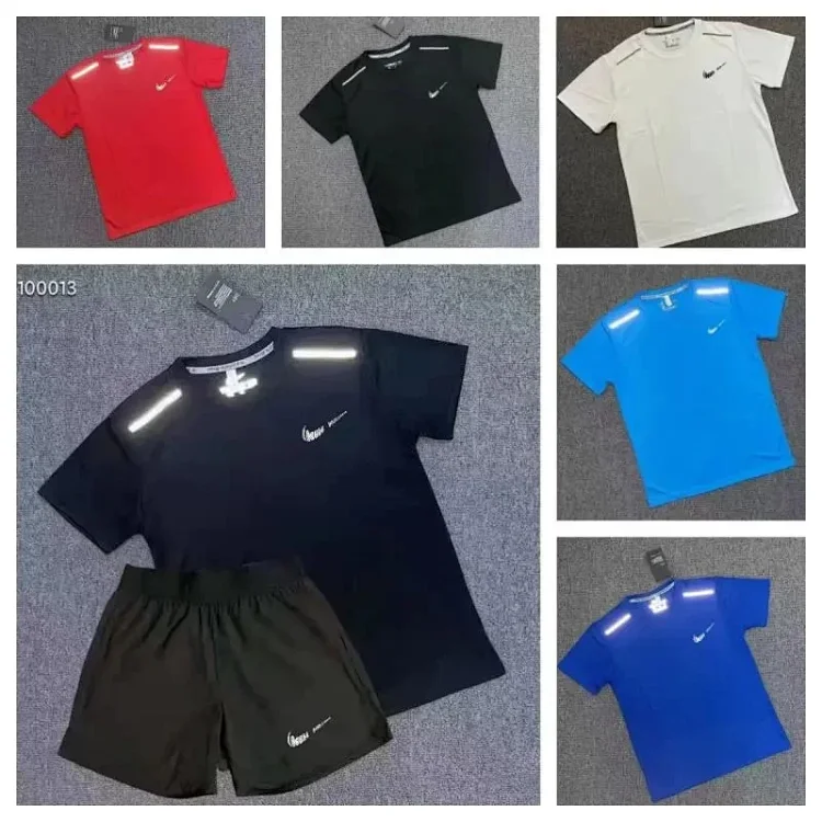 Nike sports T-shirt shorts suit set（31 Styles）