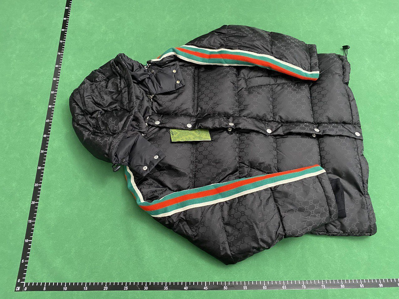 Designer down jacket