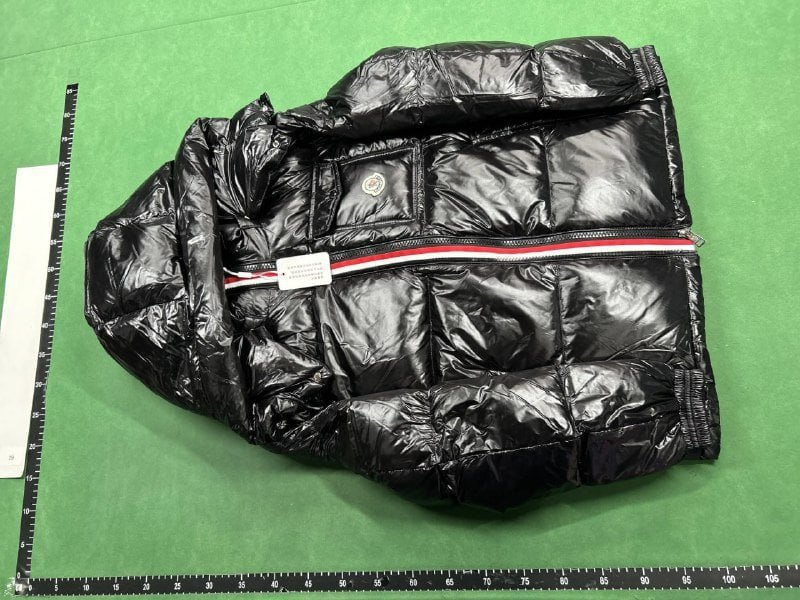Designer down jacket