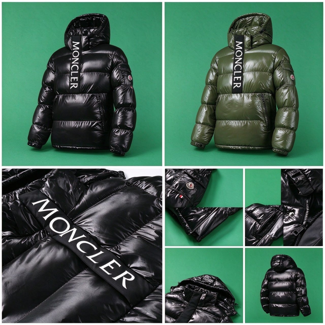  Moncler Maury Short Down Jacket      